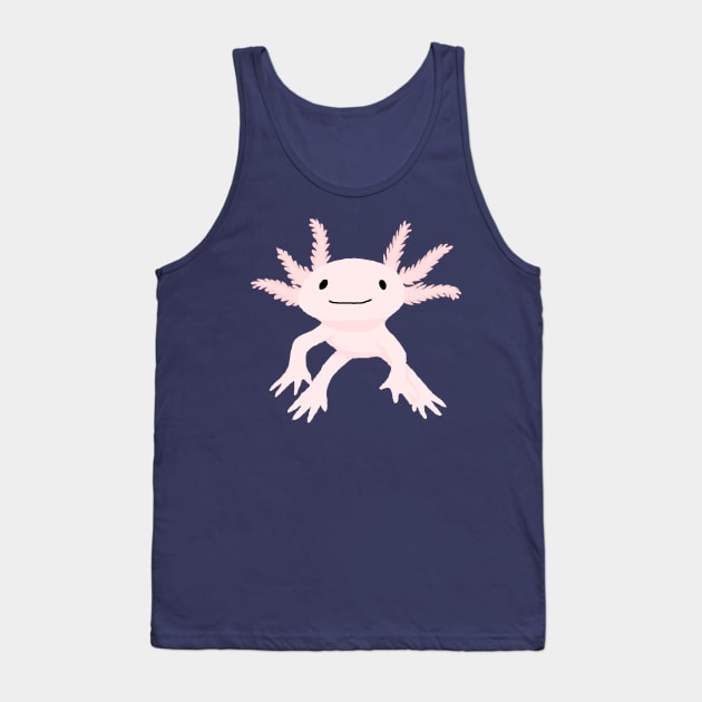 Axolotl Tank Top by alxandromeda